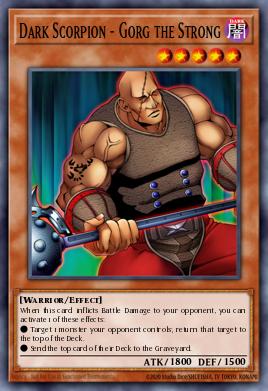 Dark Scorpion - Gorg the Strong